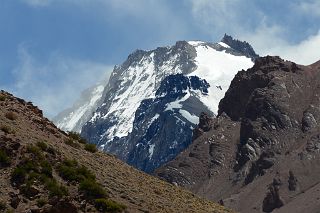 11 Cerro Ameghino From Just Before Casa de Piedra On The Trek To Aconcagua Plaza Argentina Base Camp.jpg
